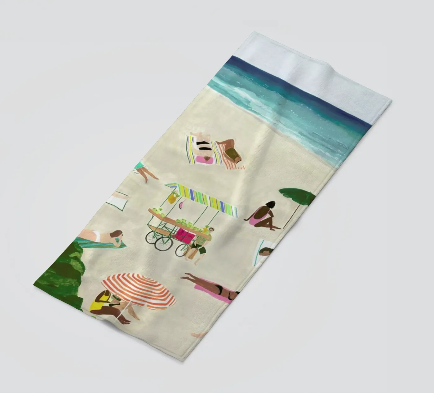 Beach Day telo mare da Isabelle Vandeplassche