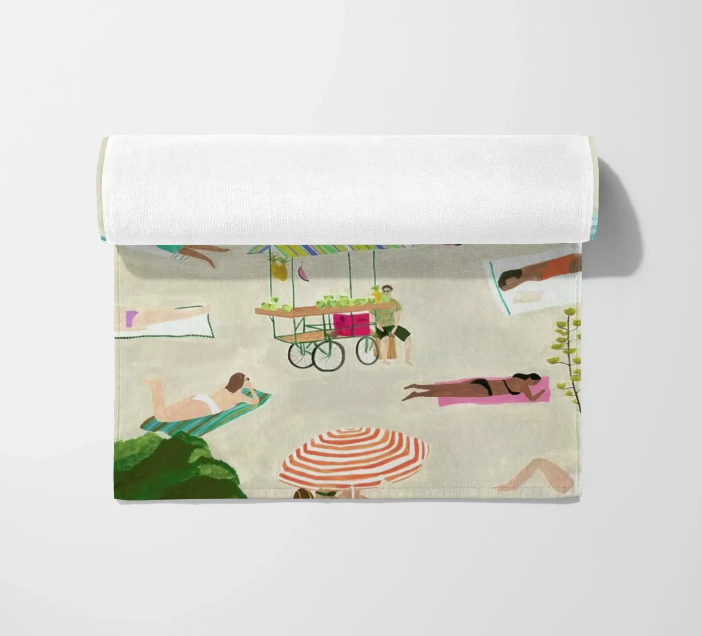 Beach Day telo mare da Isabelle Vandeplassche
