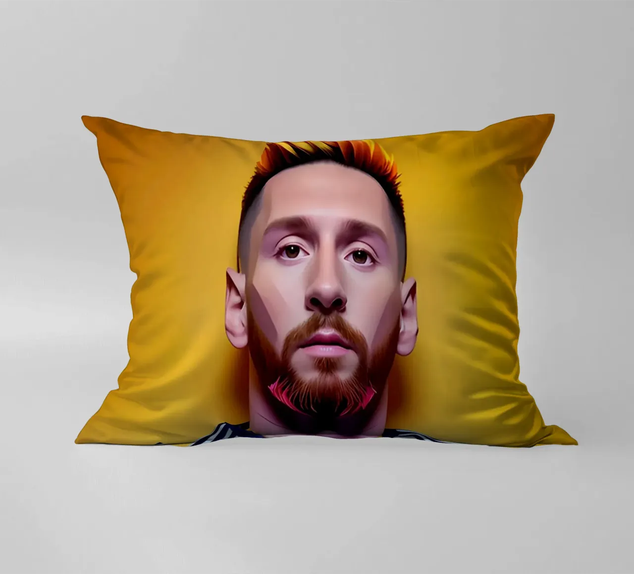 Messi potrait neon wpap cuscino da BONANZA