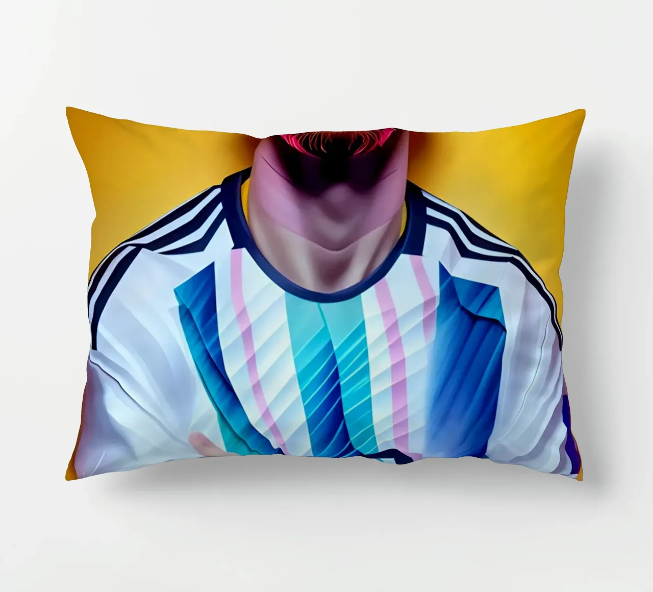 Messi potrait neon wpap cuscino da BONANZA