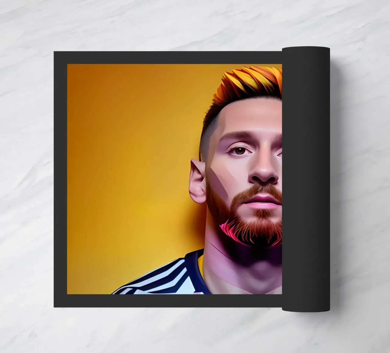 Messi potrait neon wpap zerbino da BONANZA