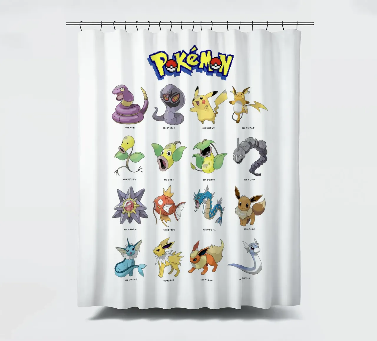 Pokemon – Gotta Catch Em All rideau de douche de NextPixel