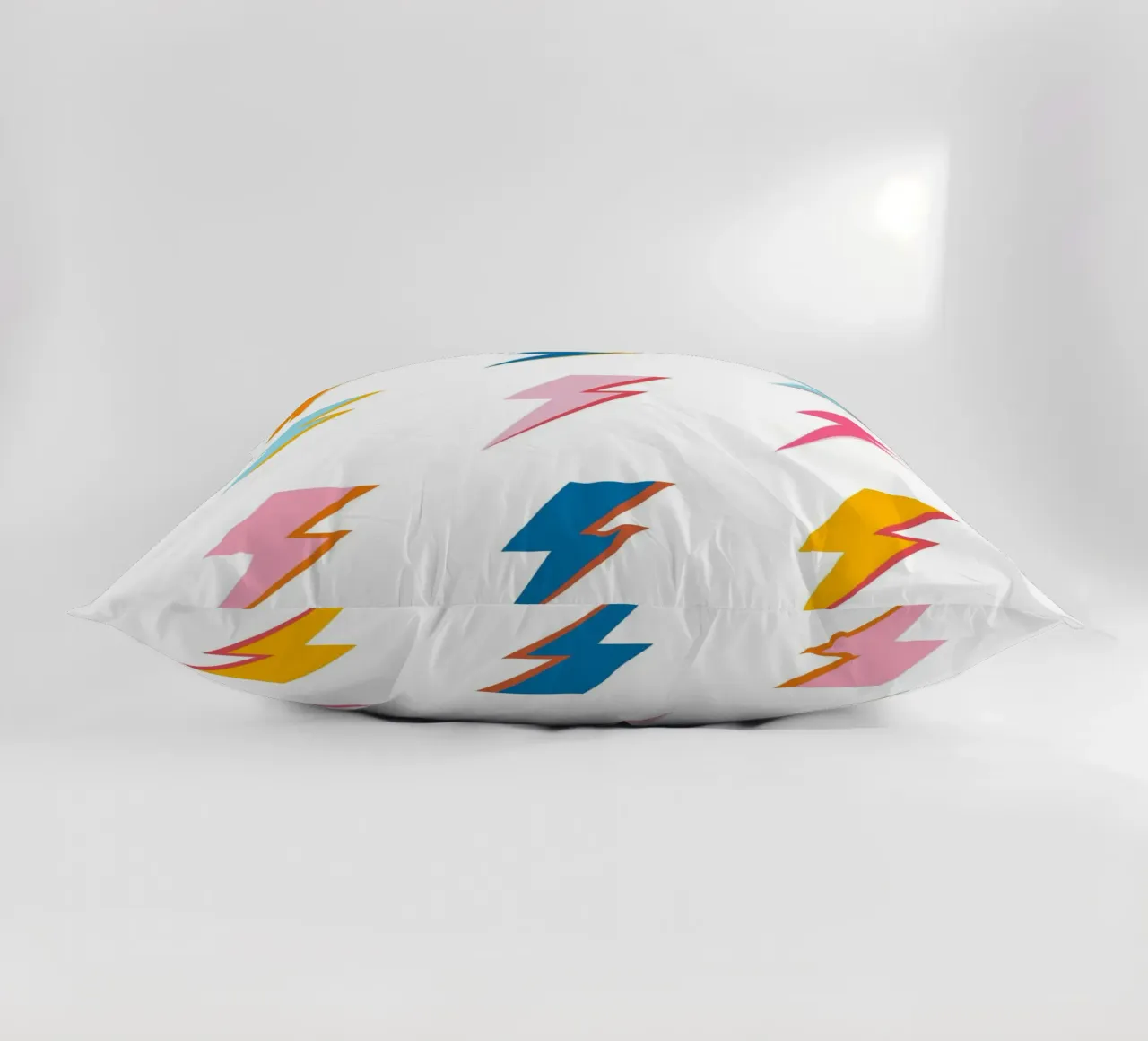 Lampi di luce Pop Art - Estetica moderna e colorata retrò cuscino da NorwesClub