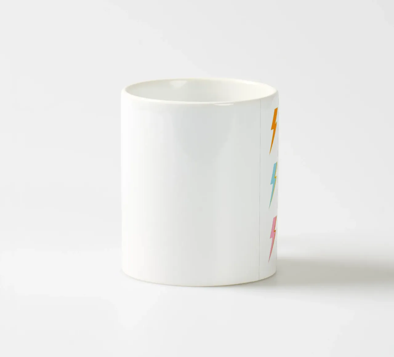 Lampi di luce Pop Art - Estetica moderna e colorata retrò tazza in ceramica da NorwesClub