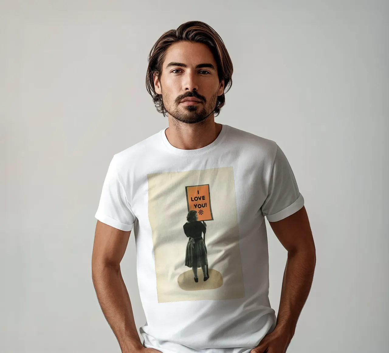 Ti amo t-shirt da Cassia Beck Collage