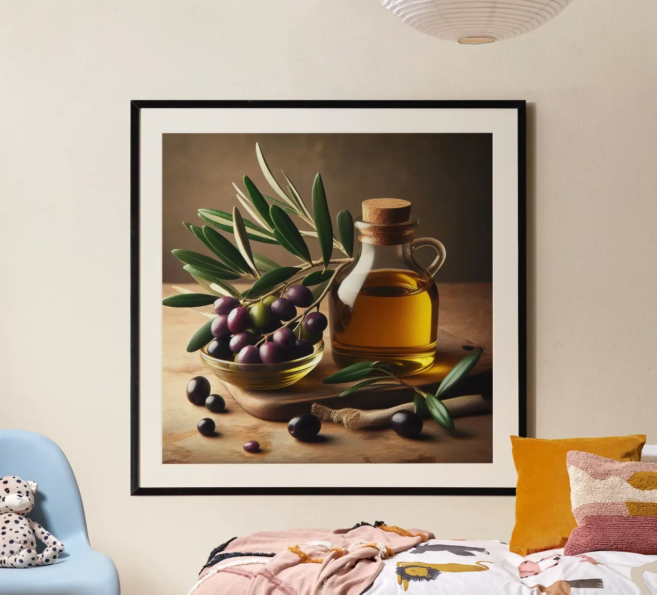 olio e olive poster da 🥩 The tasty wall