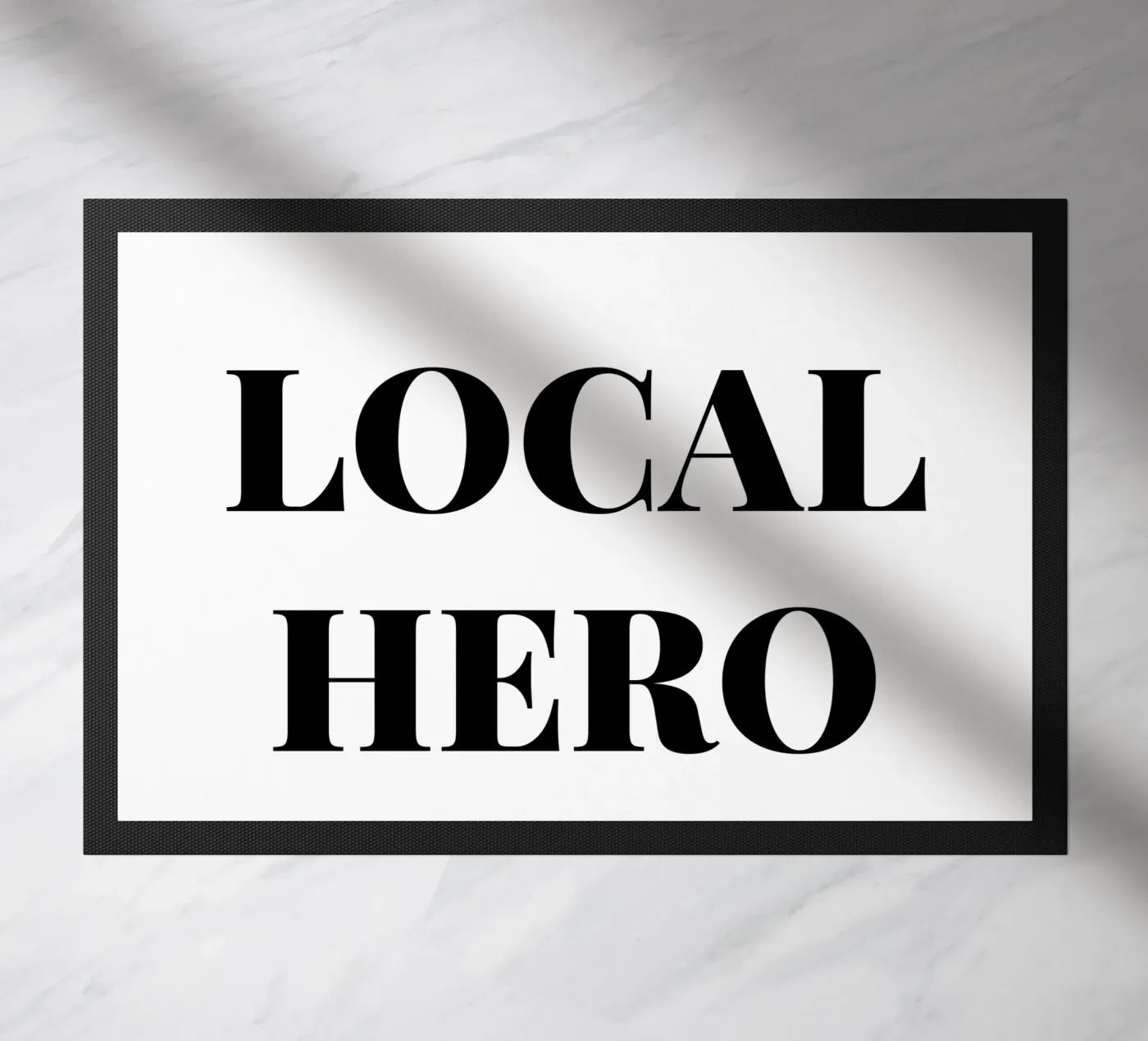Local hero doormat by LucernePictures