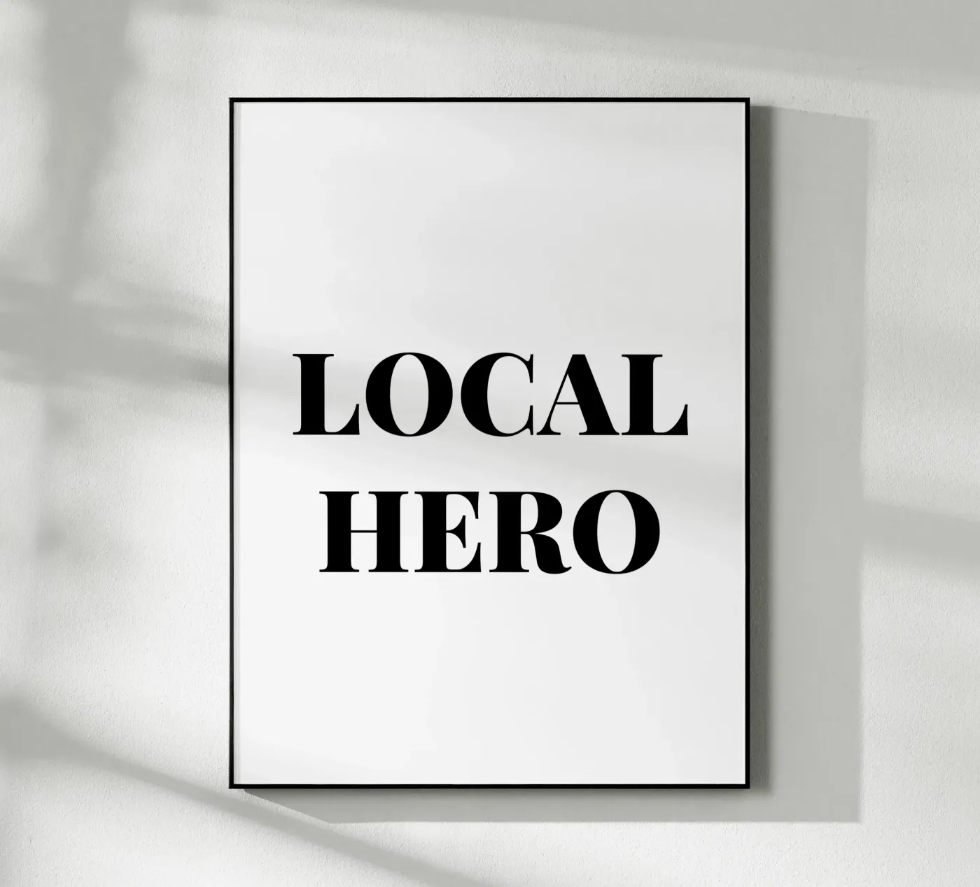 Local hero plexiglass da LucernePictures