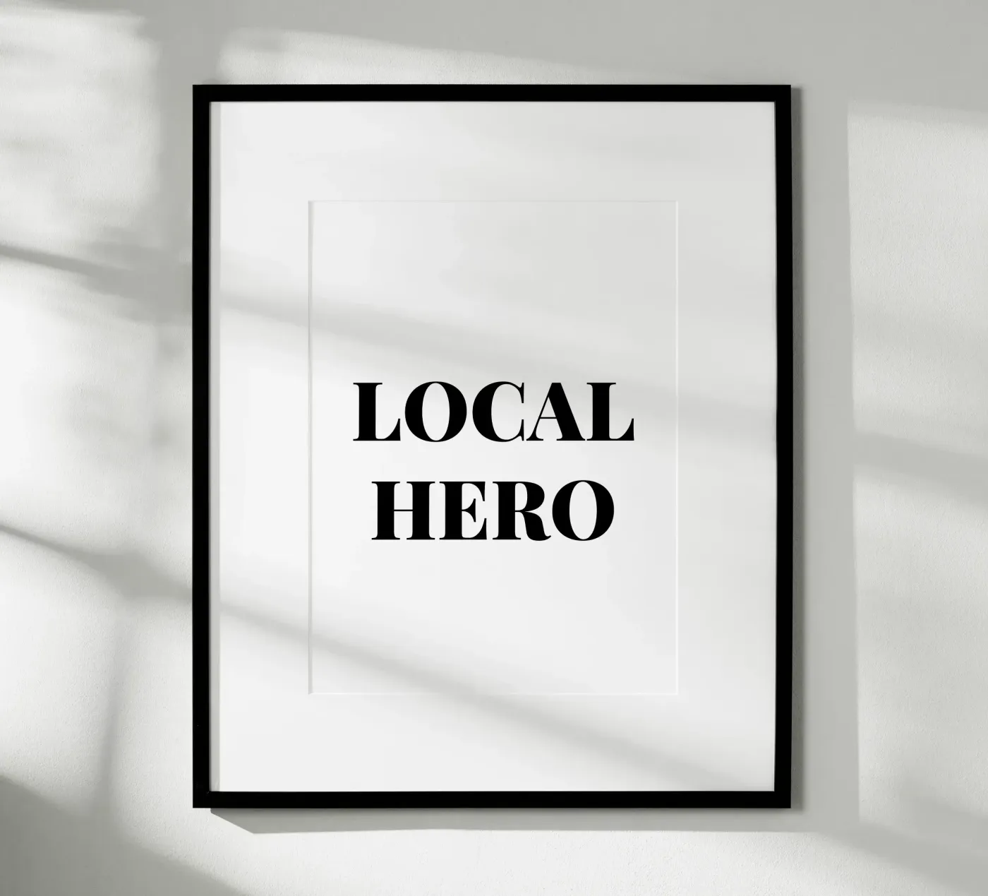 Local hero poster da LucernePictures