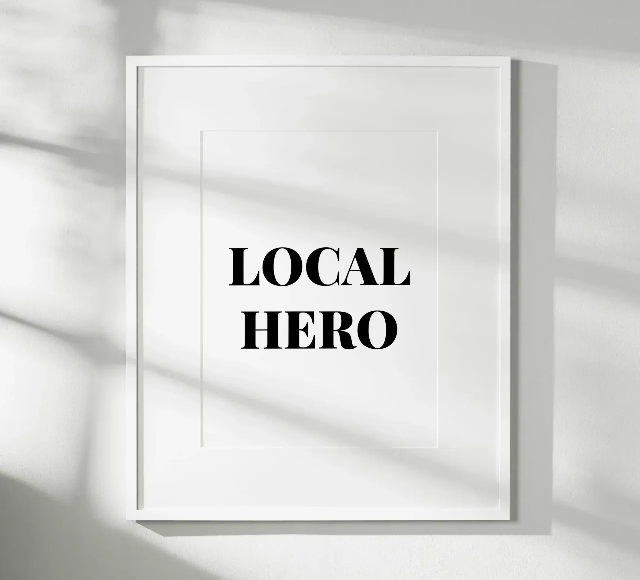 Local hero poster da LucernePictures