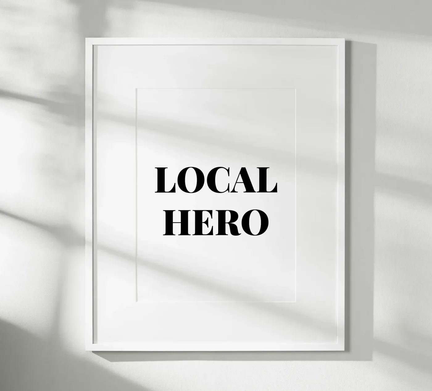Local hero poster da LucernePictures