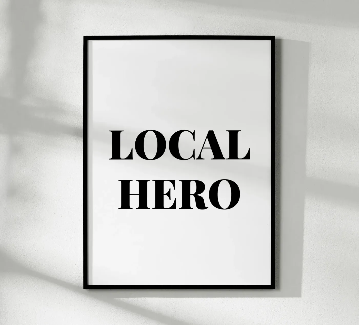 Local hero poster da LucernePictures