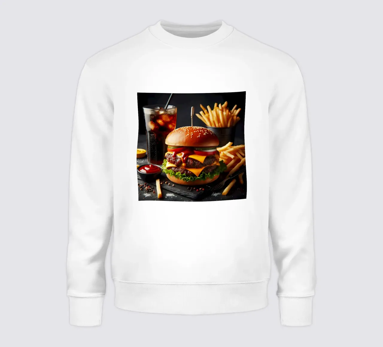 Cheeseburger felpa da The tasty wall