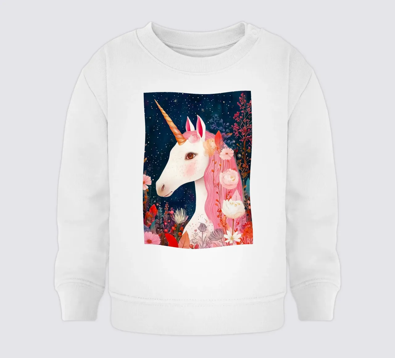 Unicorn felpa neonato da Justyna Jaszke JBJart