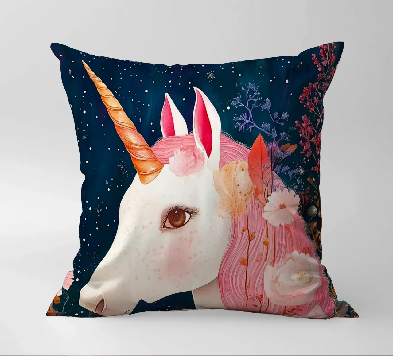 Unicorn cuscino da Justyna Jaszke JBJart
