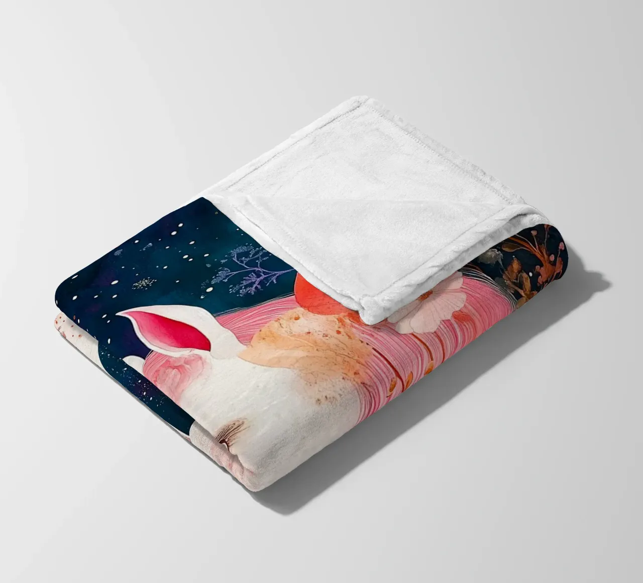 Unicorn coperta in pile da Justyna Jaszke JBJart