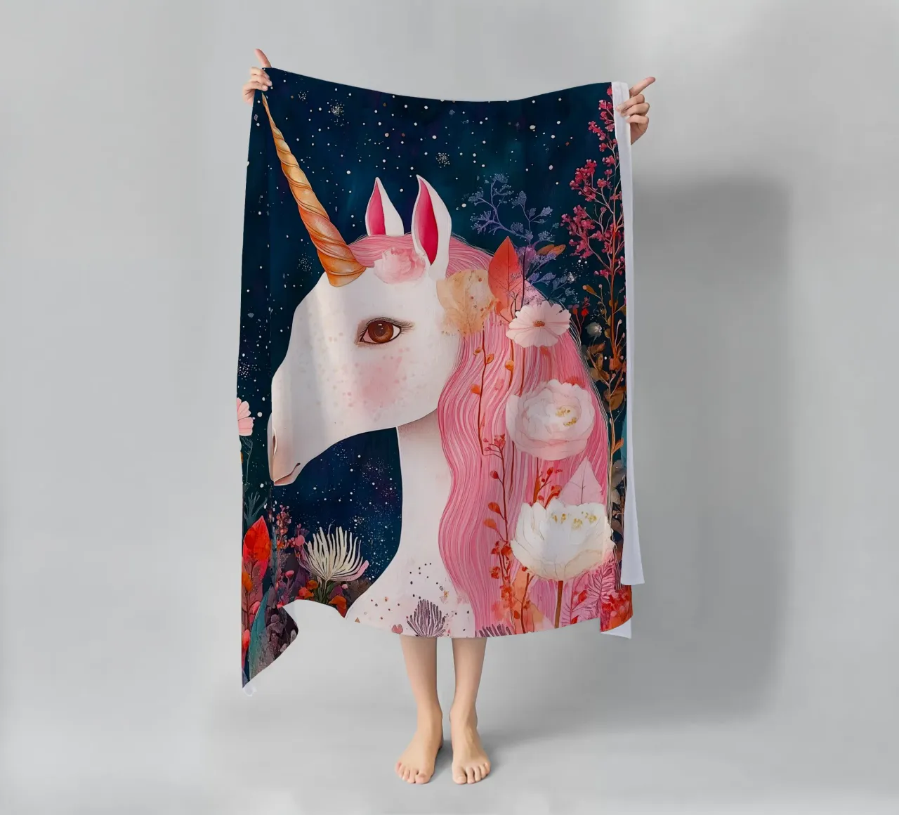 Unicorn telo mare da Justyna Jaszke JBJart