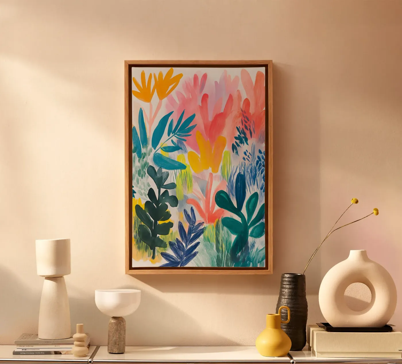 Foliage canvas by LisaArtes