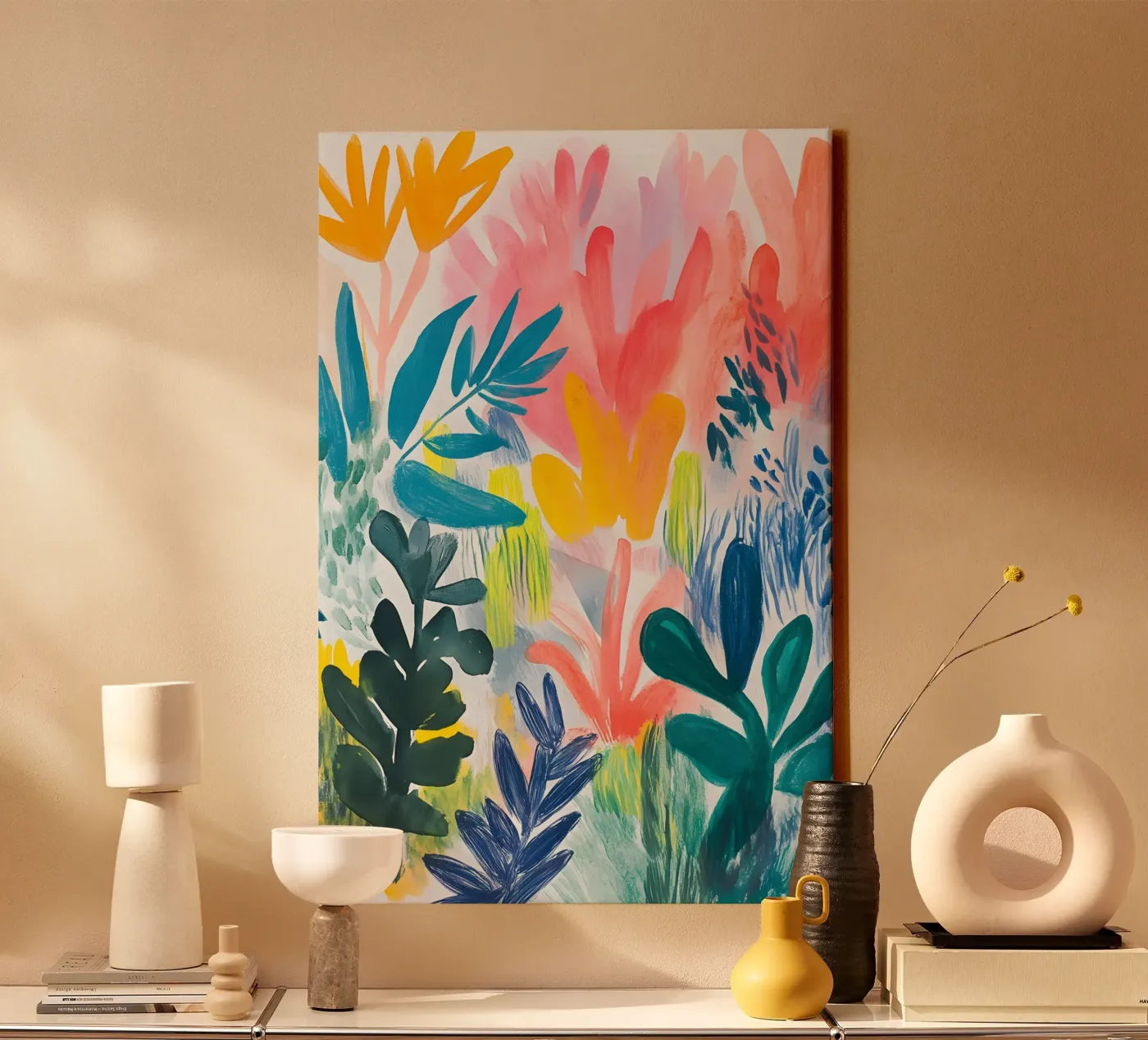 Foliage canvas by LisaArtes