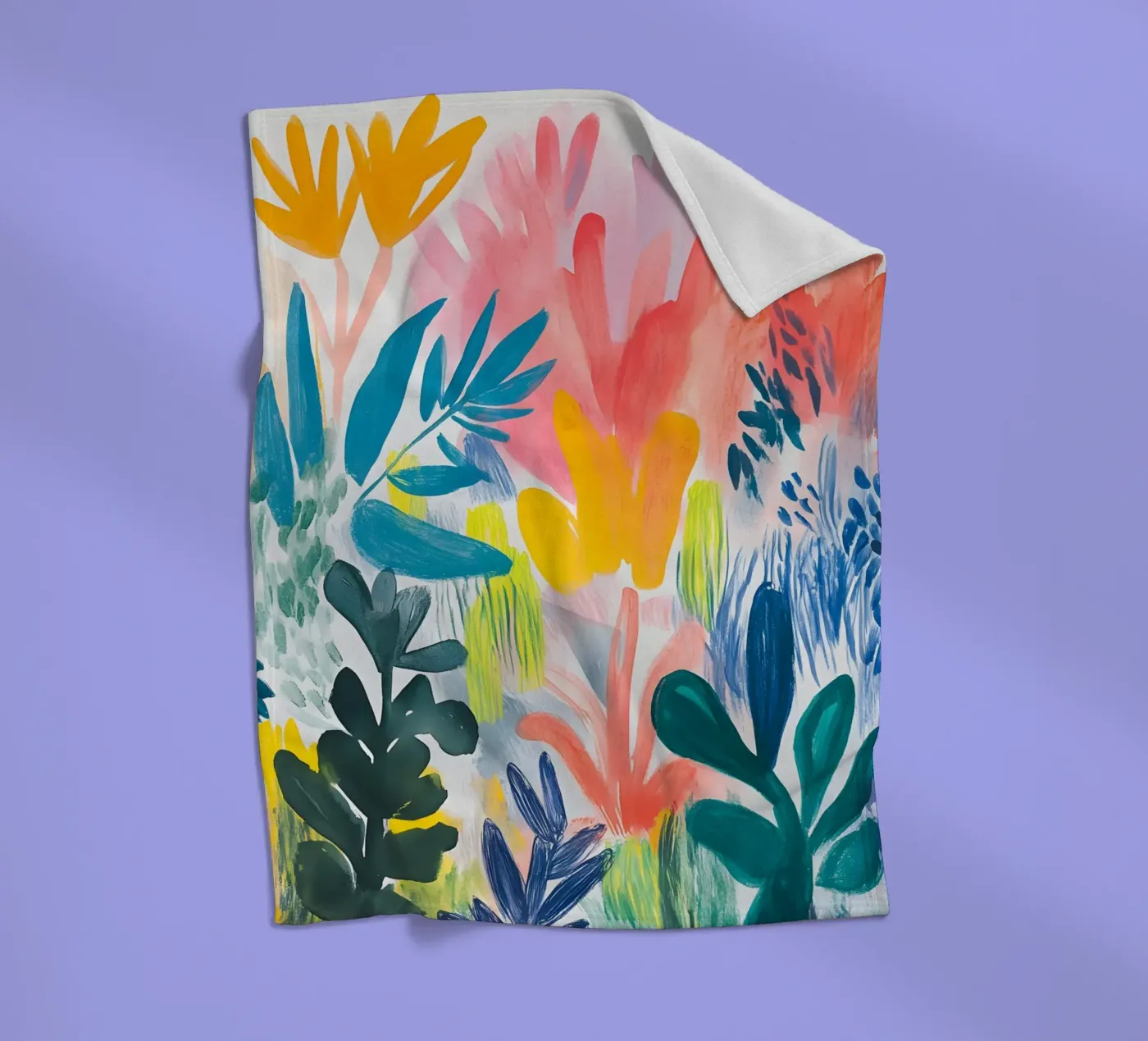 Foliage coperta in pile da LisaArtes