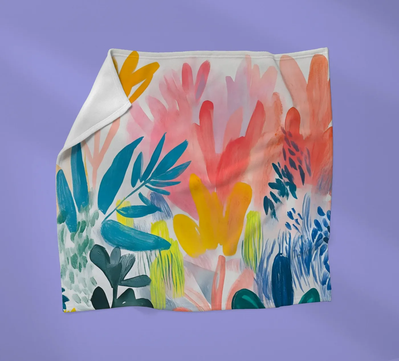 Foliage coperta in pile da LisaArtes