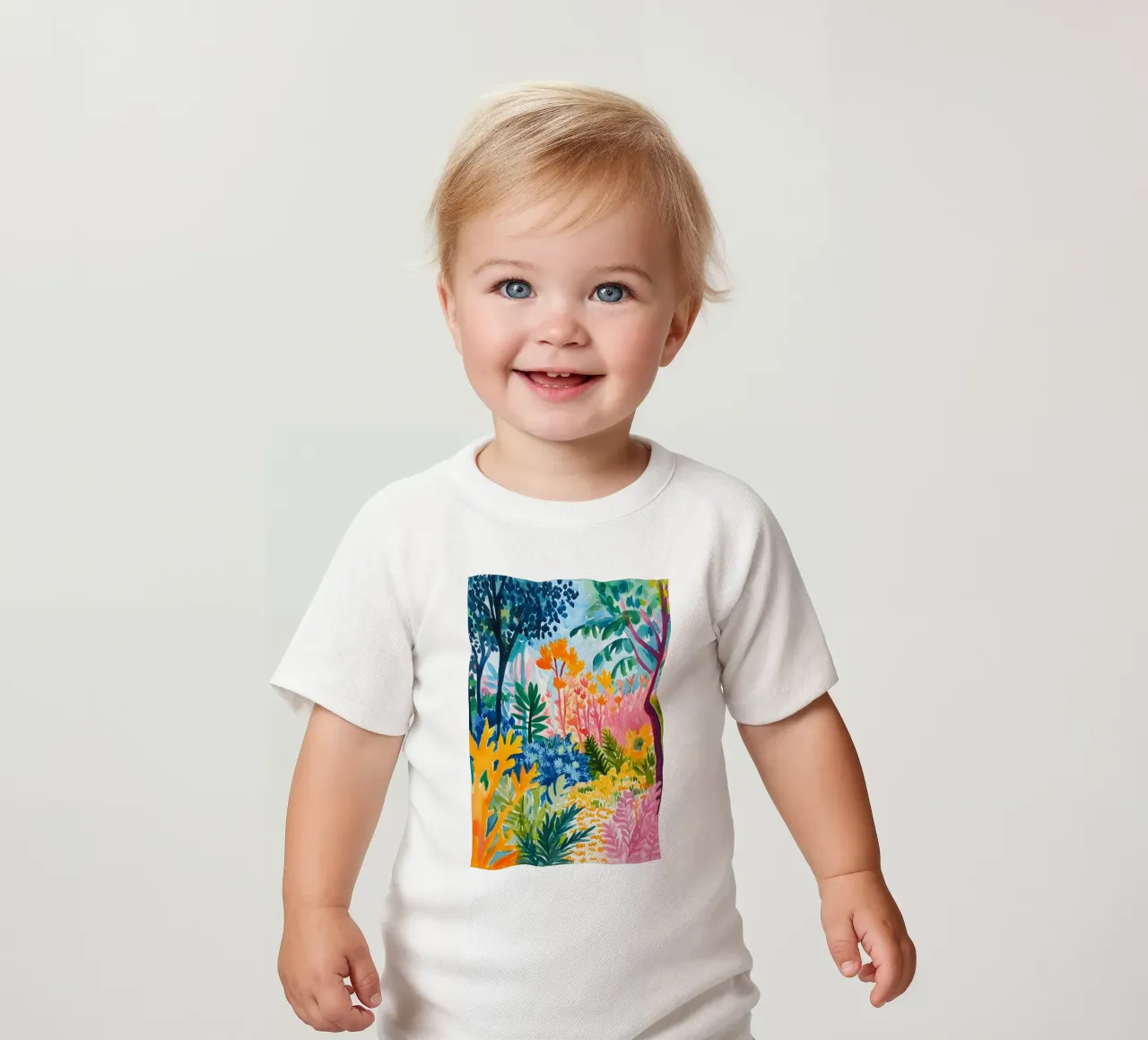 Forest colorful maglietta neonato da LisaArtes