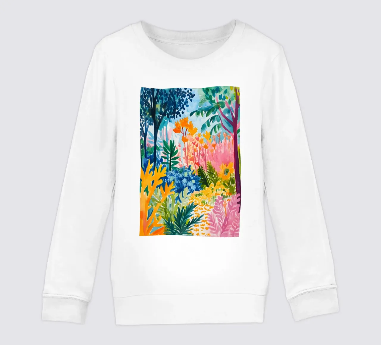 Forest colorful felpa bambino da LisaArtes