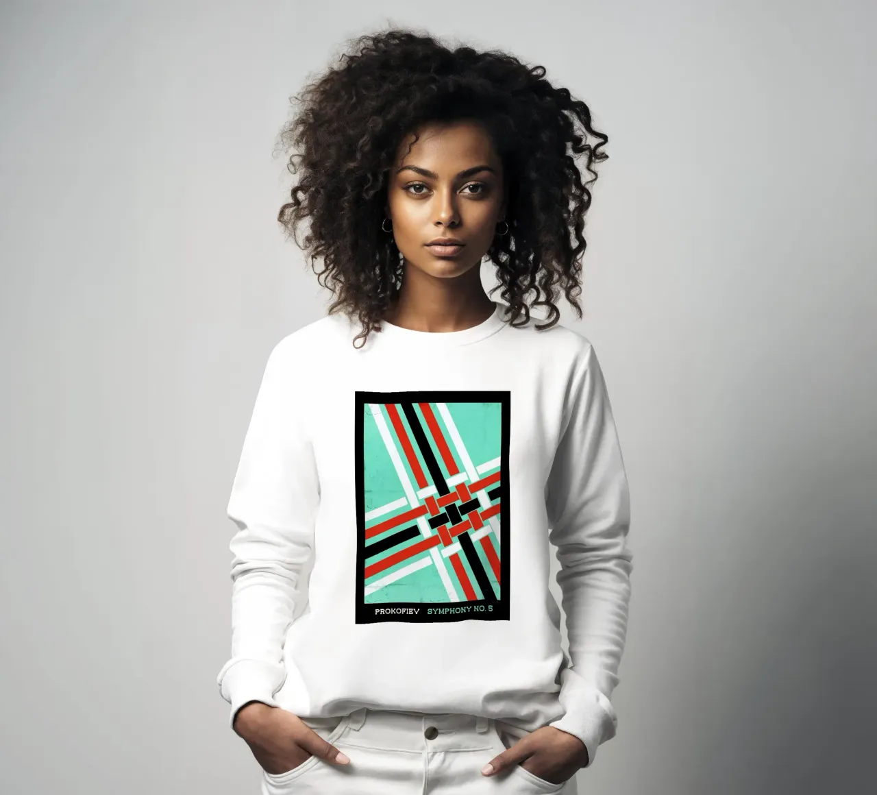Prokofiev - Symphony 5 sweatshirt by Prelude Posters