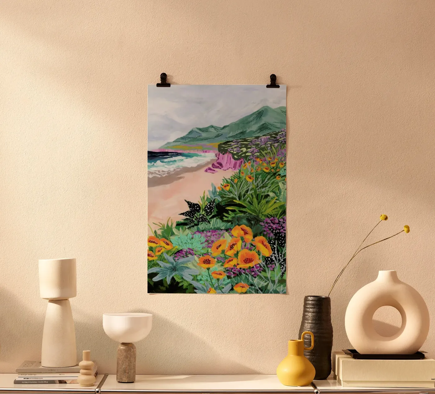 Coastal Bluffs poster da Sarah Gesek