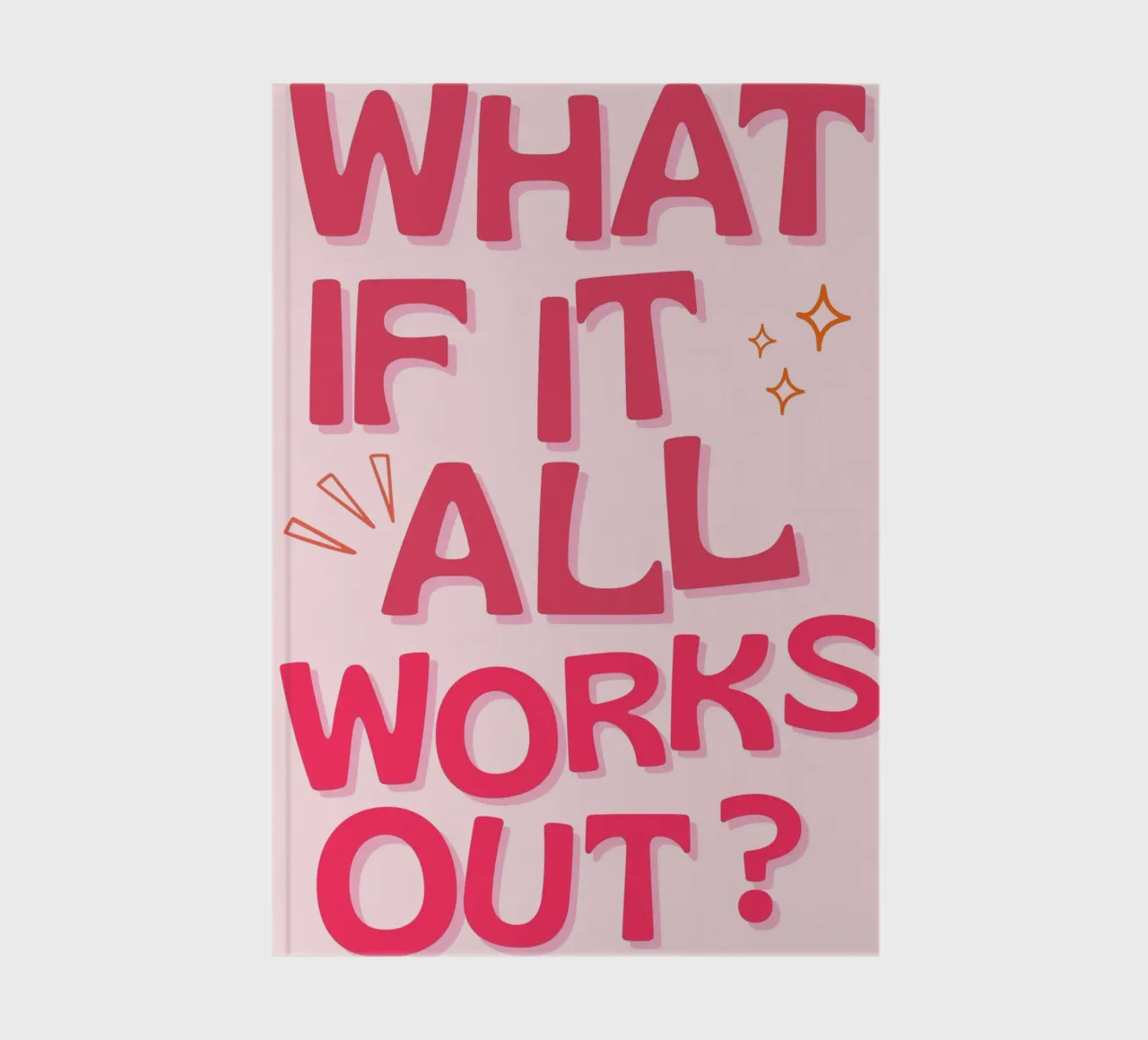 "Le monde est en train de changer..." Citation positive Art rose carnet de notes de NorwesClub