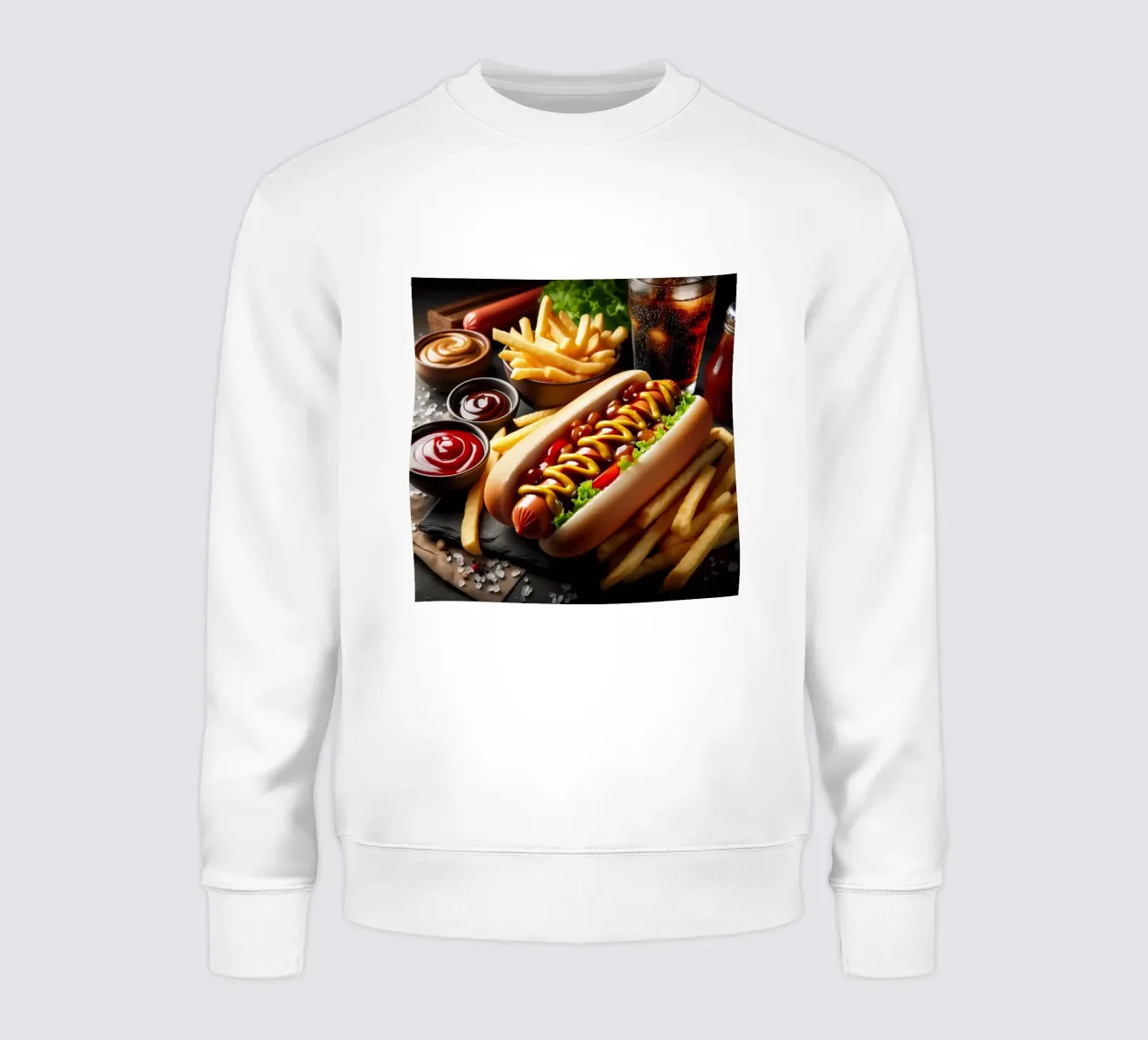 Perro caliente sudadera de 🥩 The tasty wall