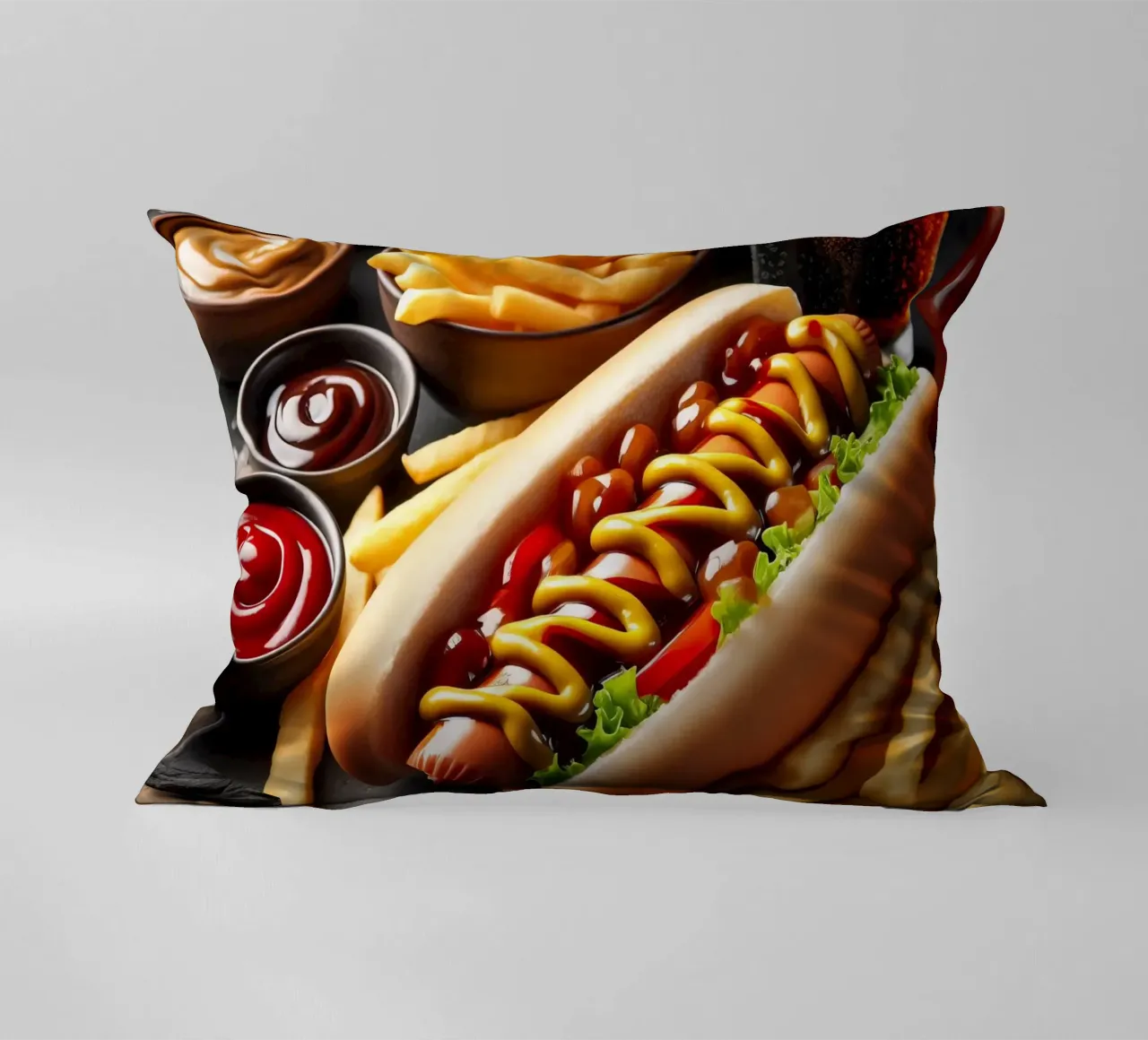 Hot dog cuscino da 🥩 The tasty wall