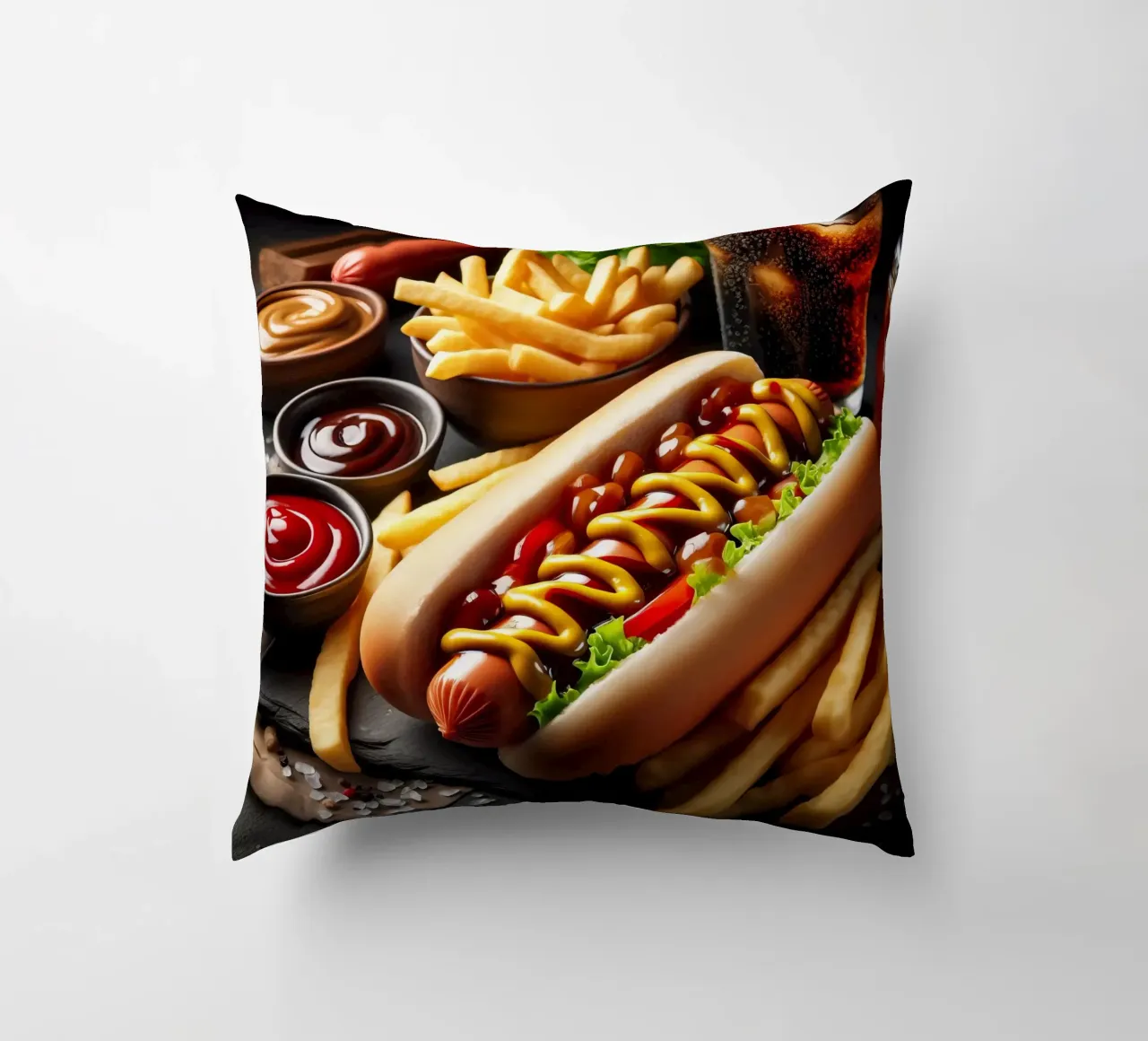 Hot dog cuscino da 🥩 The tasty wall