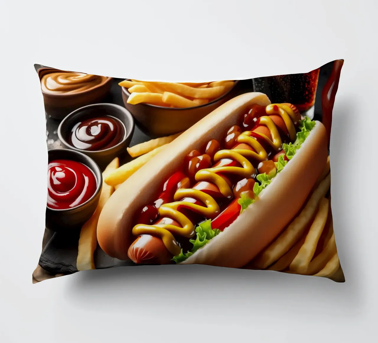 Hot dog cuscino da 🥩 The tasty wall