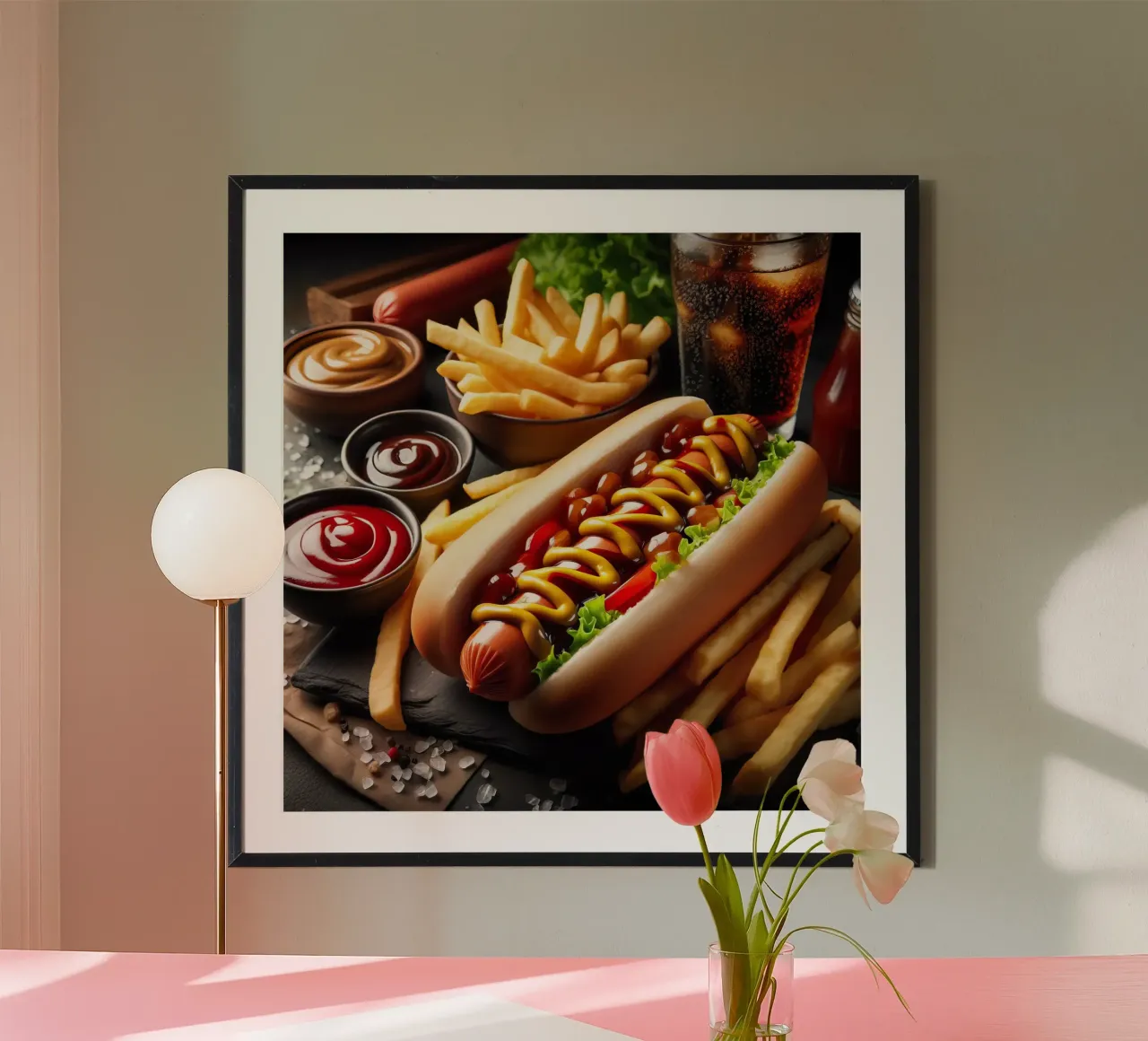 Hot dog poster da 🥩 The tasty wall