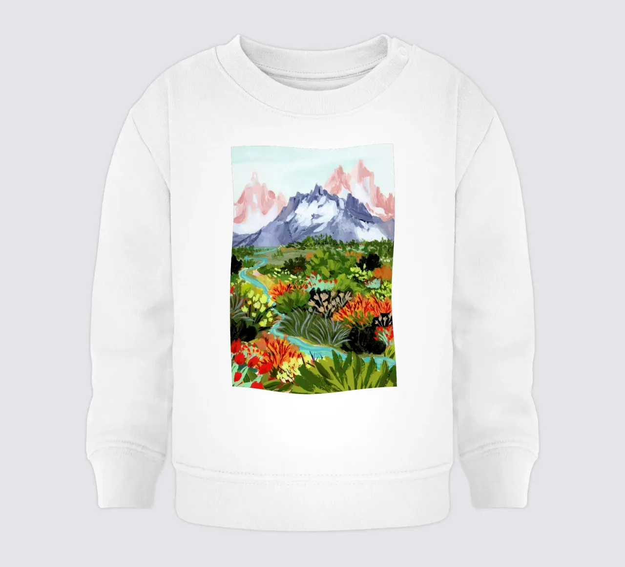 Autumn Mountains felpa neonato da Sarah Gesek