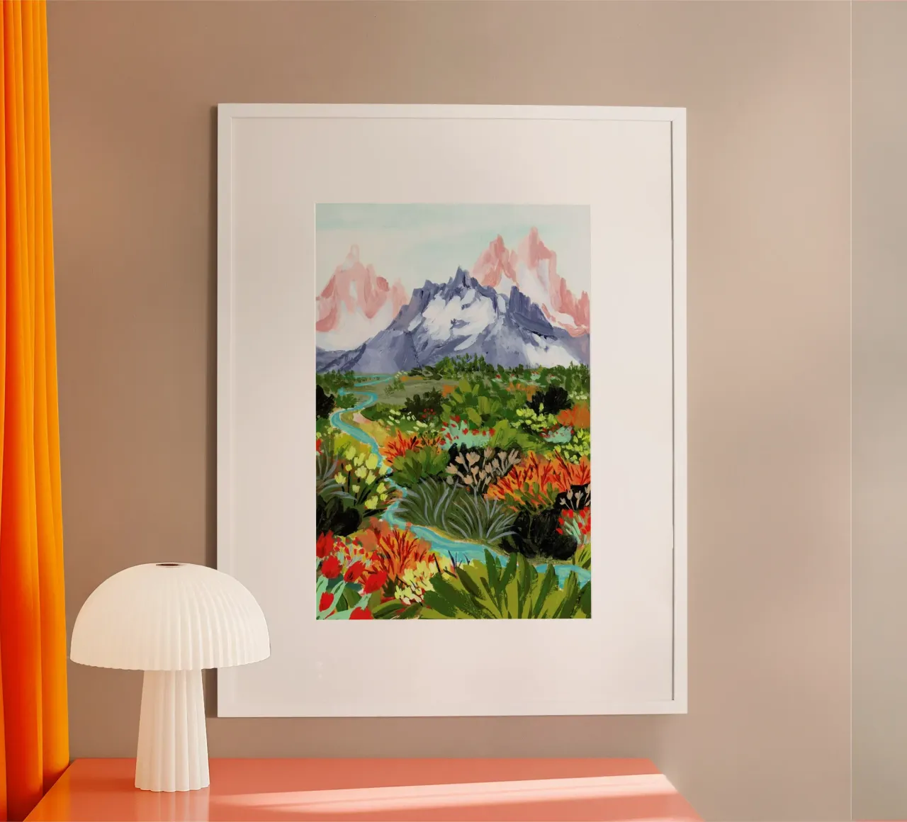 Autumn Mountains poster da Sarah Gesek