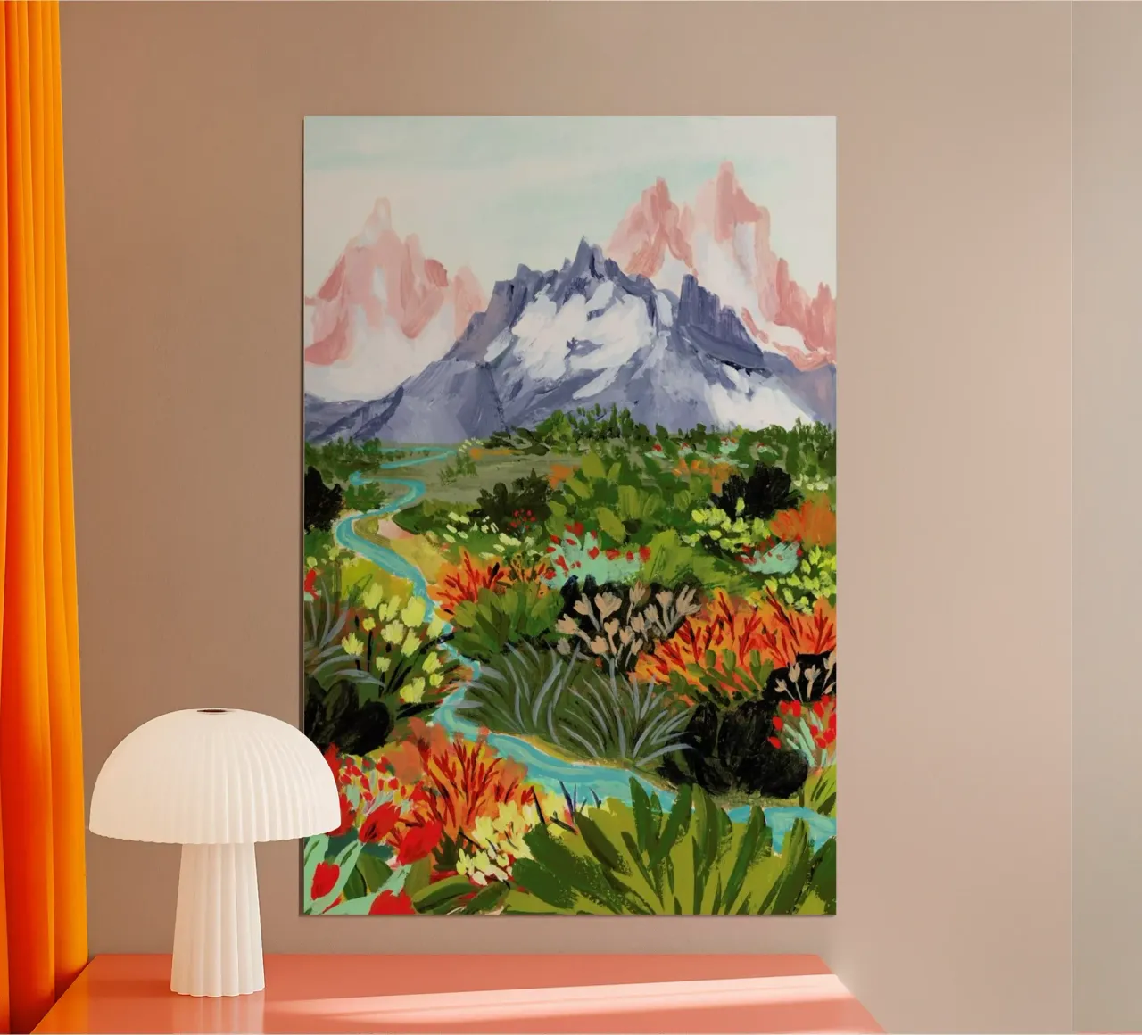 Autumn Mountains poster da Sarah Gesek
