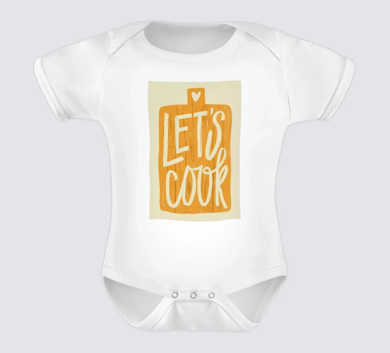 Let's Cook body neonato maniche corte da Studio One