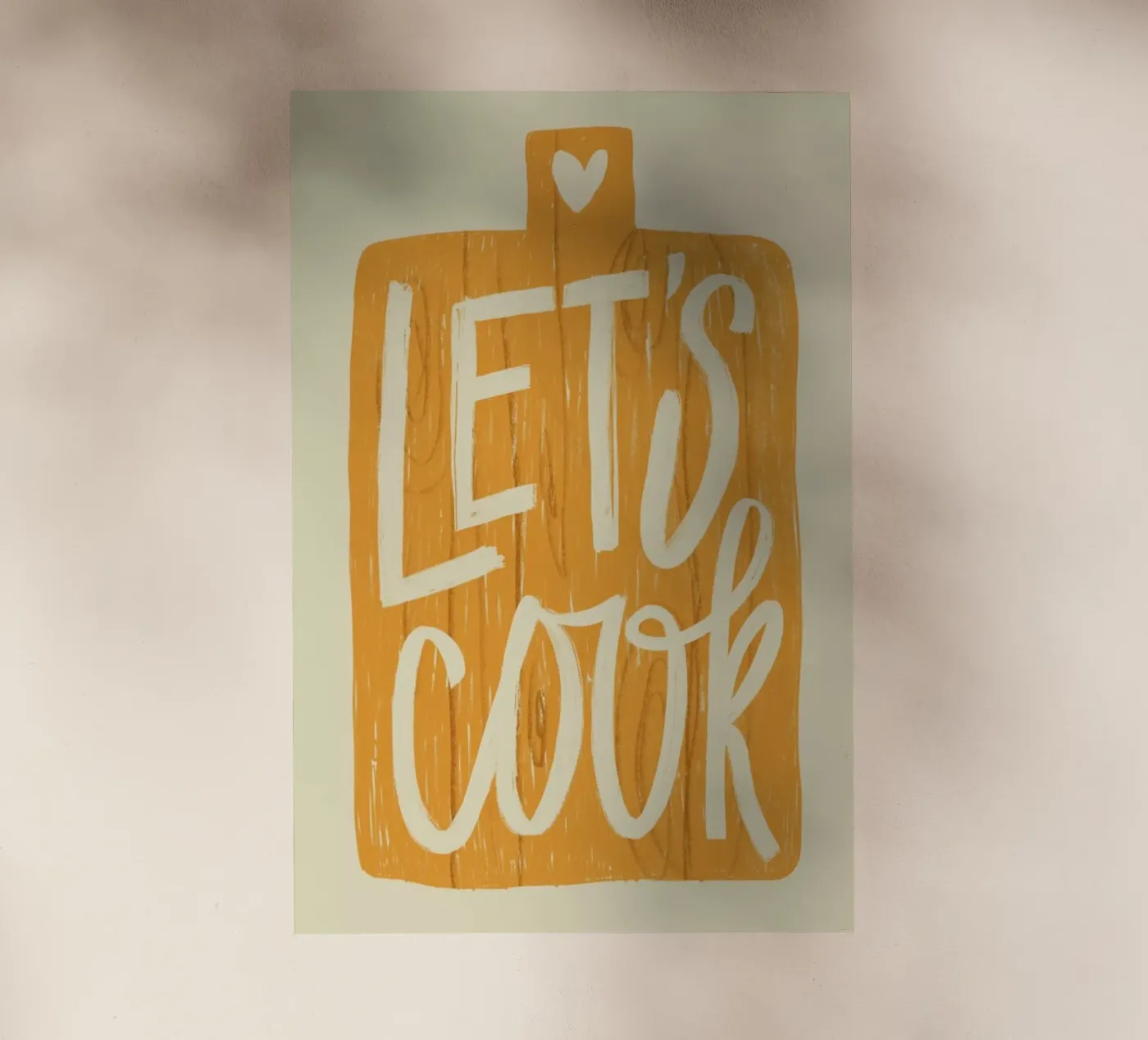 Let's Cook pellicola backlit da Studio One