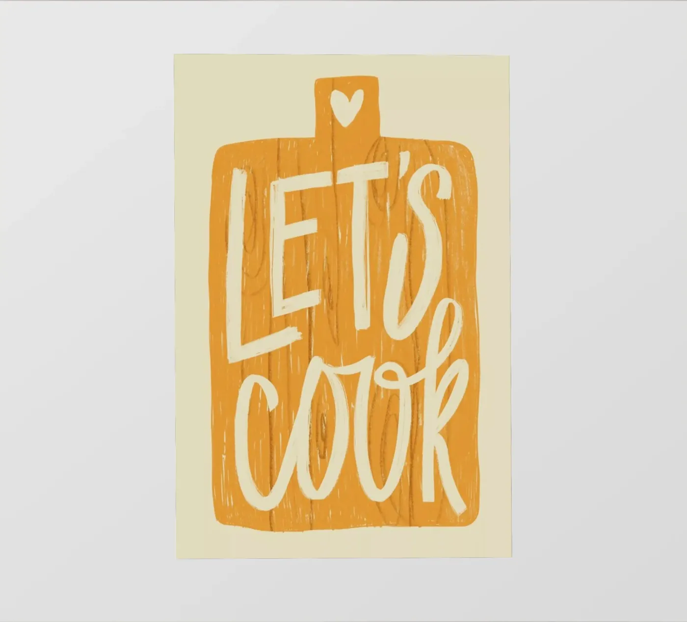 Let's Cook pellicola backlit da Studio One