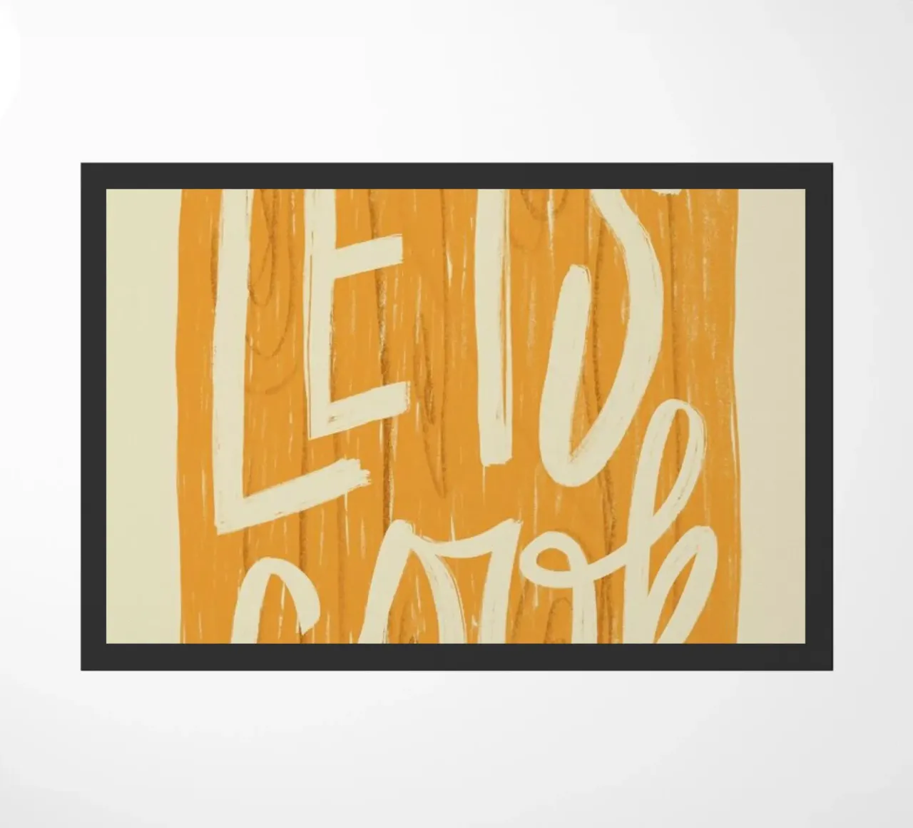 Let's Cook deurmat van Studio One