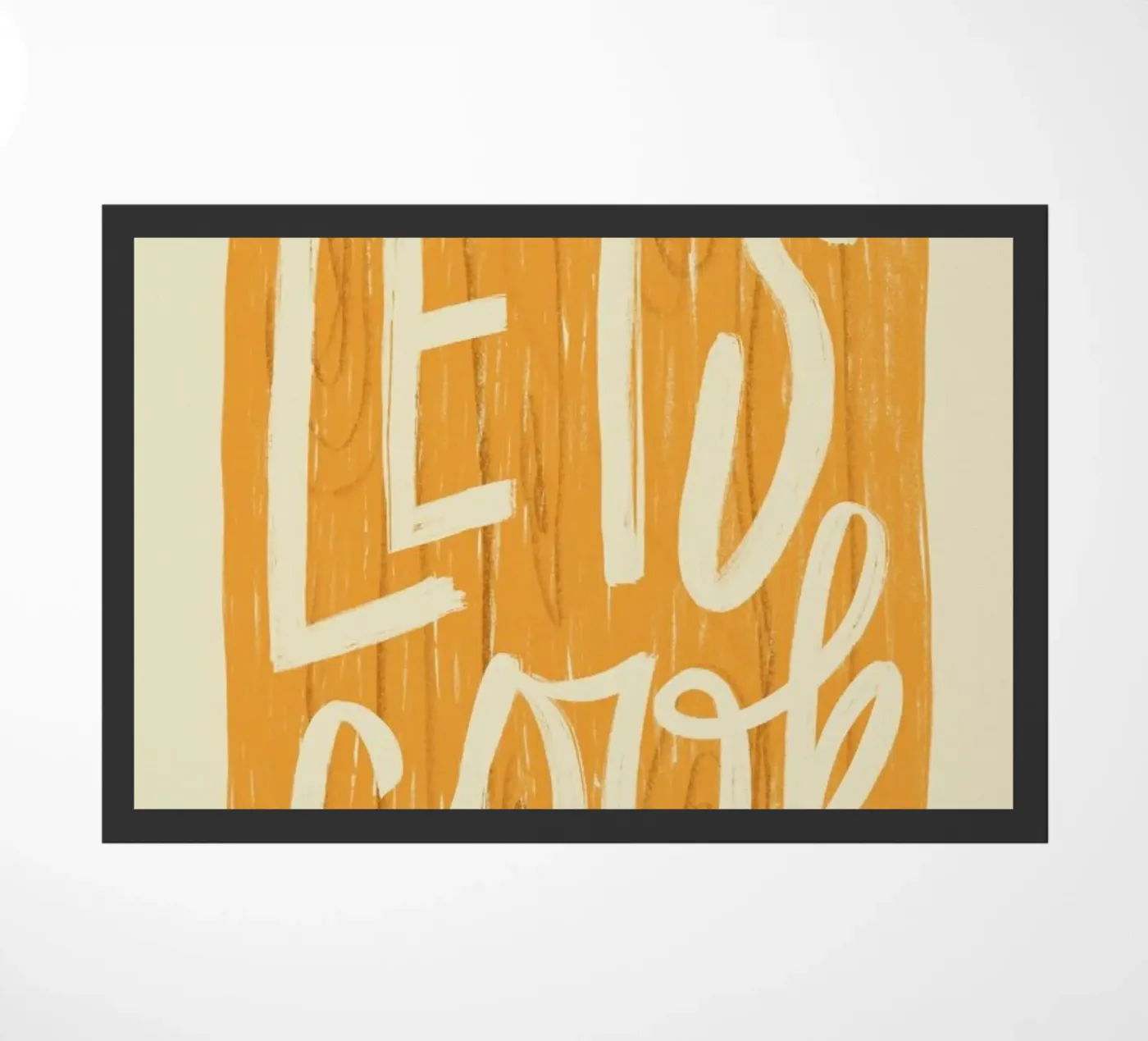 Let's Cook doormat by Studio One