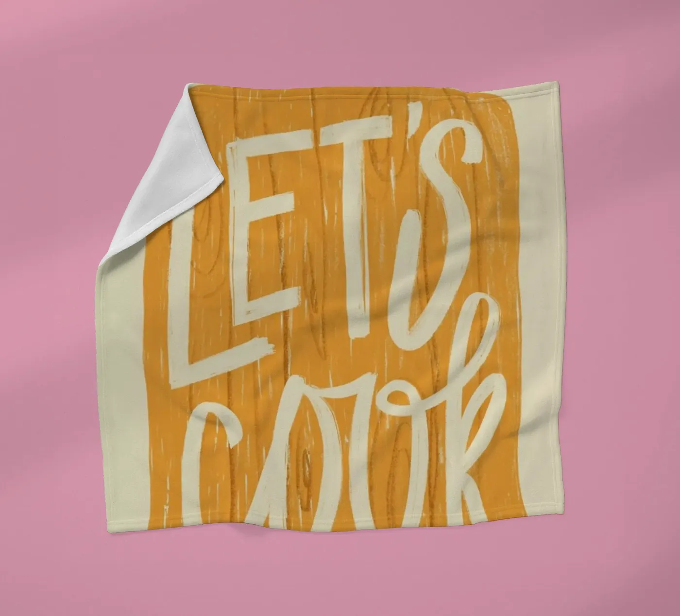 Let's Cook fleecedeken van Studio One