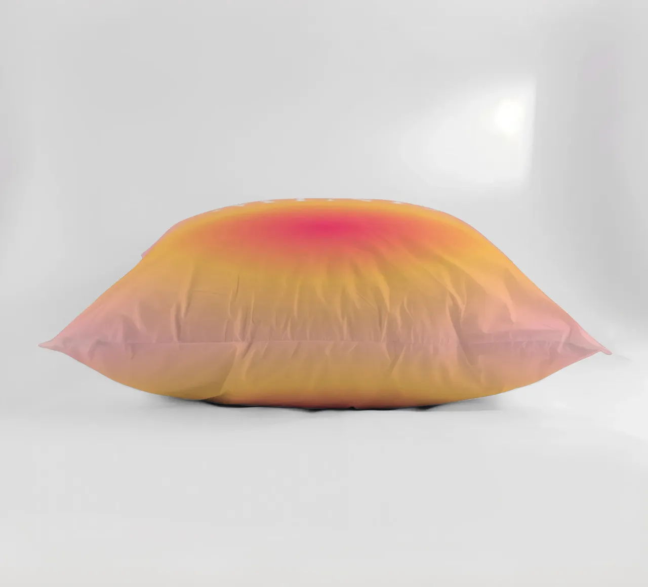 "Libera tu mente" Aura Gradiente | Rosa Naranja Impresión Espiritual cojín de NorwesClub