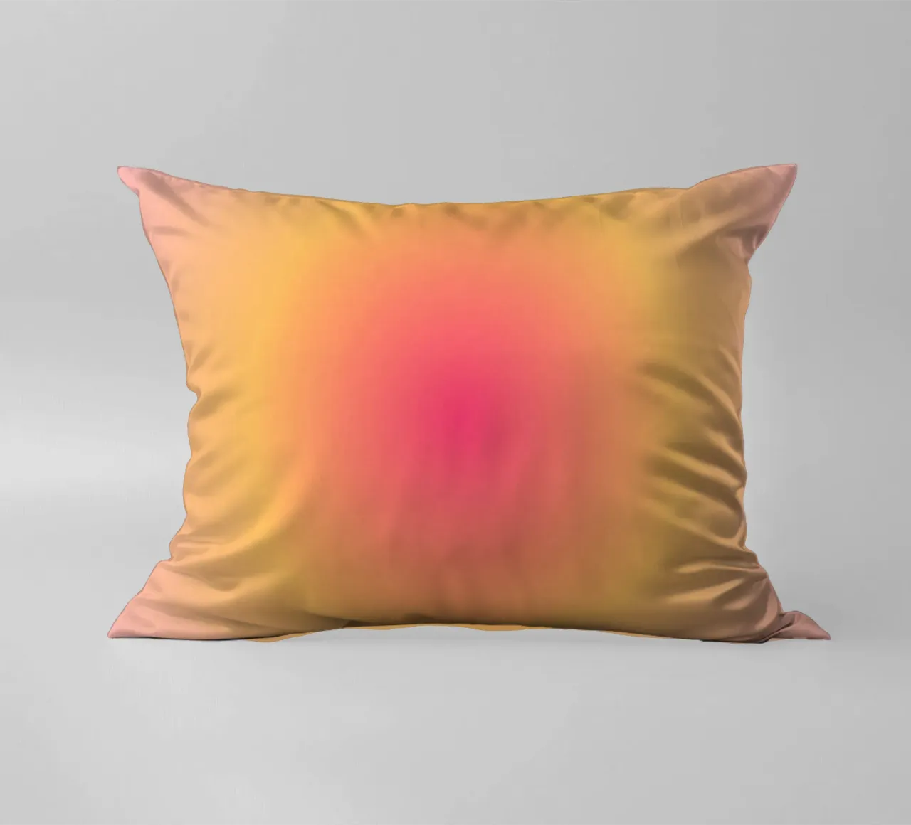 "Libera tu mente" Aura Gradiente | Rosa Naranja Impresión Espiritual cojín de NorwesClub