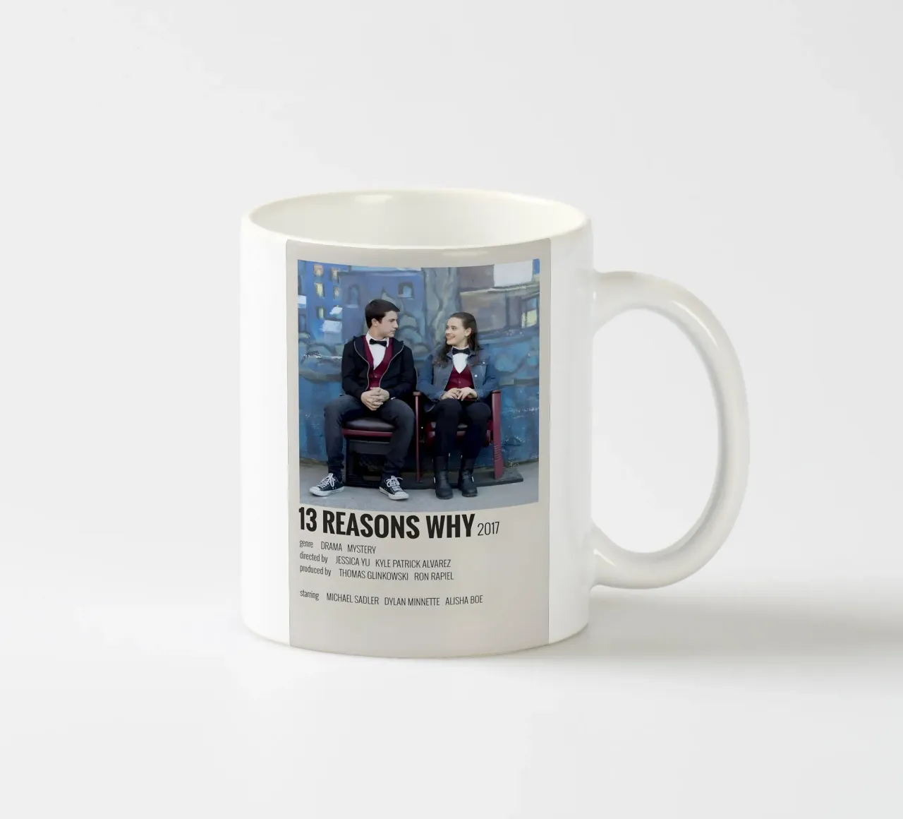 13 REASONS WHY 2017 tazza in ceramica da MVFminimalist
