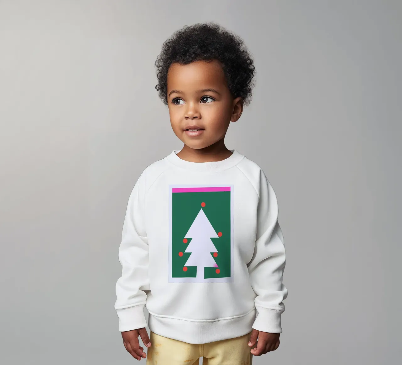 Jerry, The Tree baby sweatshirt by Kubistika
