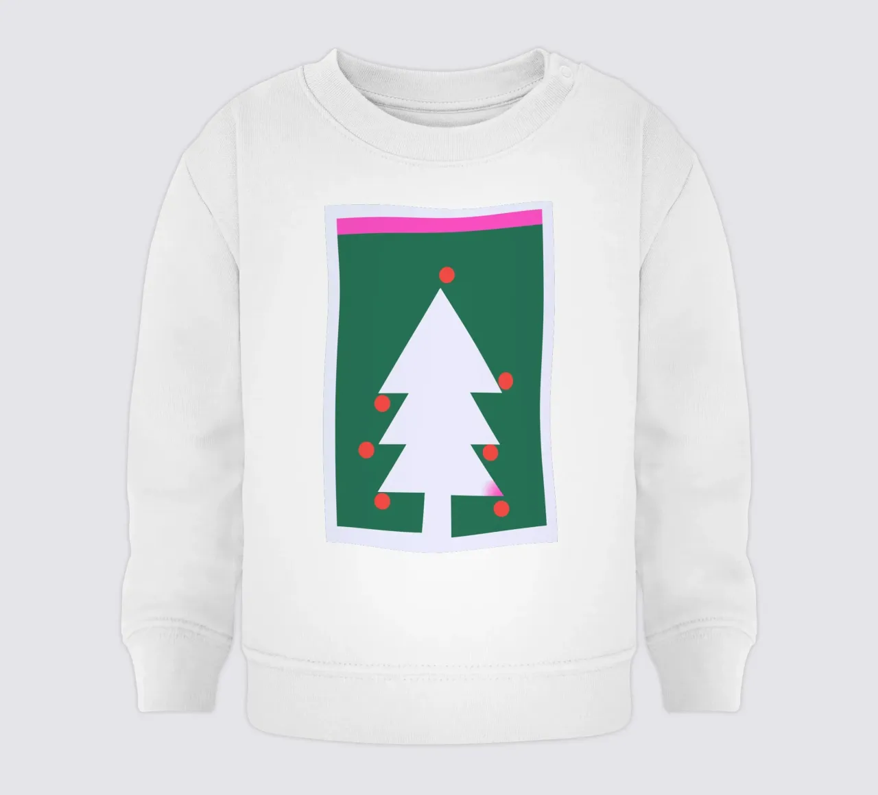 Jerry, The Tree baby sweatshirt by Kubistika