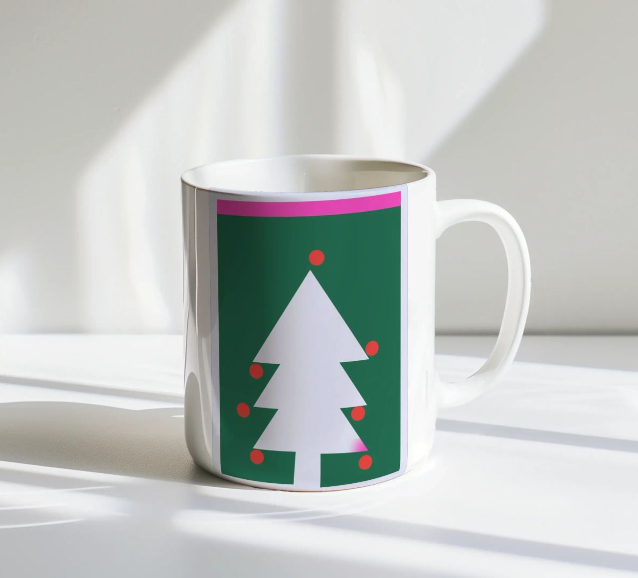 Jerry, The Tree tazza in ceramica da Kubistika